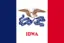 Iowa state flag